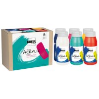 KREUL Acrylfarbe Triton Acrylic Liquid, Set Modern Mix