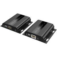 DIGITUS Kit dextension IP HDMI 4K PoE, 120/200 m