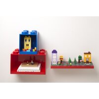 LEGO Bausteinregal BRICK SHELF 8, Breite: 318 mm, weiss