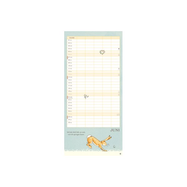 HEYE Familienplaner 2027 22802+27 Weisst du eigentlich 21x45cm