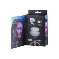 INTENSO White Buds Wirel. Earphones 3720302 T302A, ANC, white