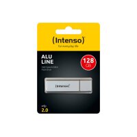 INTENSO USB-Stick Alu Line 128GB 3521496 USB 2.0 silver