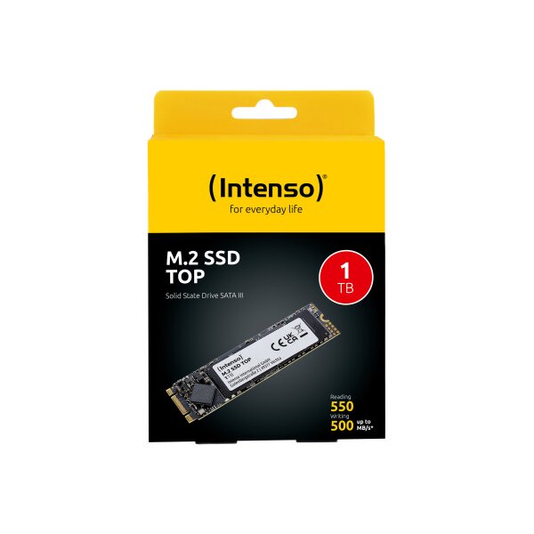 INTENSO M.2 SSD Top 1TB 3832460 SATA III, m.2 2280