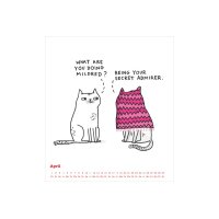 ALPHA EDITION Calendrier 2027 161399 Cats Life & Dogs Life 30x30cm