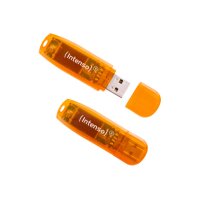 INTENSO USB-Stick Rainbow Line Pack 3502492 2x 64GB orange