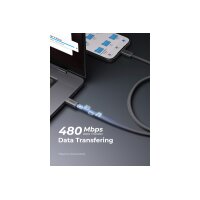 AUKEY Cable USB-C-to-C CB-DCC241 240W 1.0M Braided