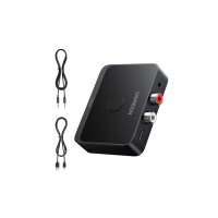 UGREEN Receiver Audio Adapter, BT 55545 3.5 mm and 2RCA...