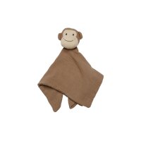 JABADABADO Schmusedecke Affe 39x39cm K139 braun