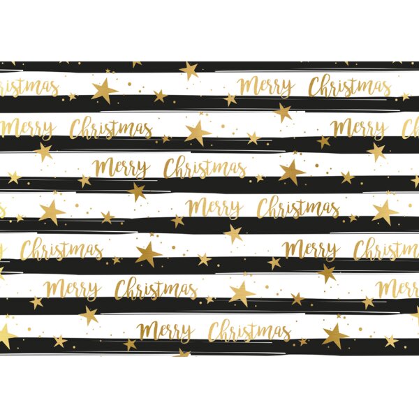 SUSY CARD Papier cadeau de Noël flocons de neige