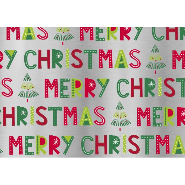 SUSY CARD Papier cadeau de Noël flocons de neige