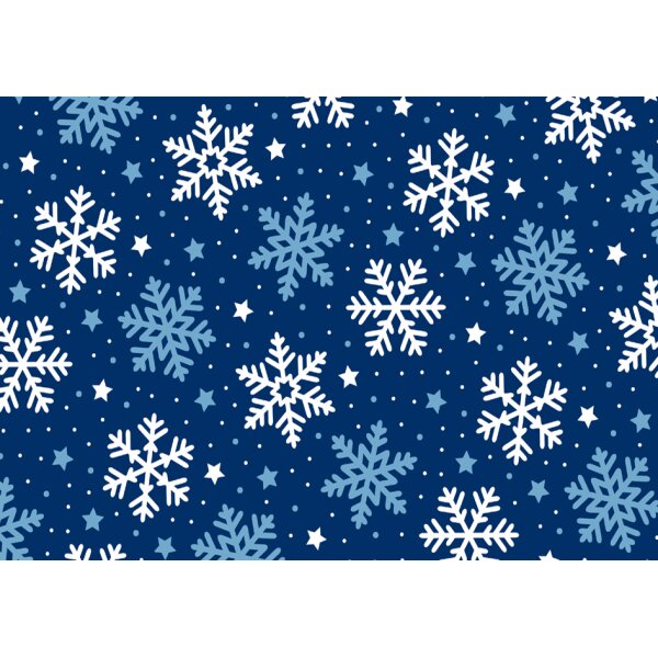 SUSY CARD Papier cadeau de Noël étoiles