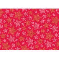 SUSY CARD Weihnachts-Geschenkpapier "Sterne"