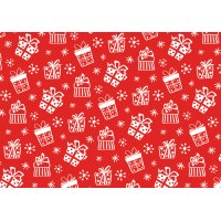 SUSY CARD Papier cadeau de Noël étoiles