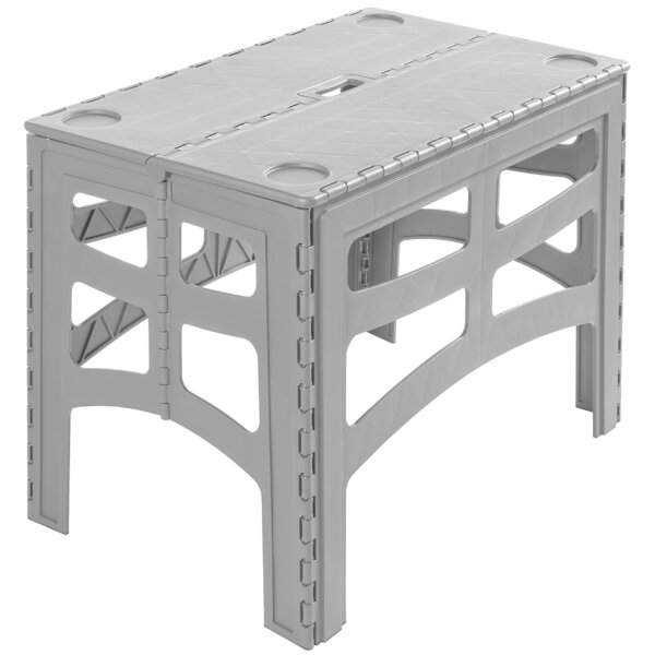 keeeper Table de camping pliante timo, M, nordic-grey