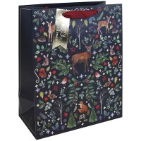 Clairefontaine Sac cadeau de Noël Forêt de...