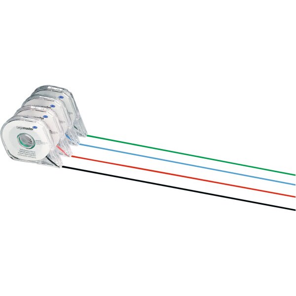 LEGAMASTER Aufteilungsband 2,5mm 7-433201 schwarz