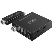 DIGITUS Extenseur USB 3.2 Gen1, 4 ports, fibre, 300 m
