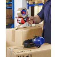 tesapack Handabroller LowNoise für Verpackungsklebeband