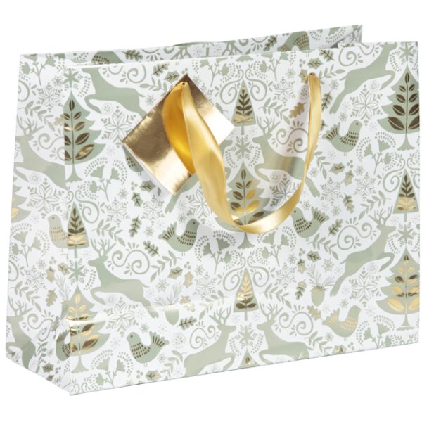 Clairefontaine Weihnachts-Geschenktüte "Dans les bois"