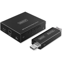 DIGITUS USB 3.2 Gen1 Extender, 4 Ports, Fiber, 20 km
