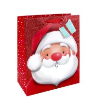 Clairefontaine Sac cadeau de Noël Père Noël