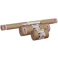 tesa Abdeckpapier, selbstklebend, 150 mm x 50 m, braun