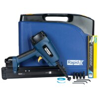 Rapid Druckluft-Nagler PRO PB161, blau, im Koffer