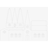 HEYDA Kit village illuminé Maisons &...