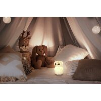 ANSMANN Veilleuse en silicone Hibou Finn, blanc