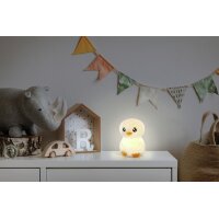 ANSMANN Silikon-Nachtlicht Pinguin Leon, weiss