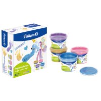Pelikan Fingerfarbe Pearlfarben, 4er Set