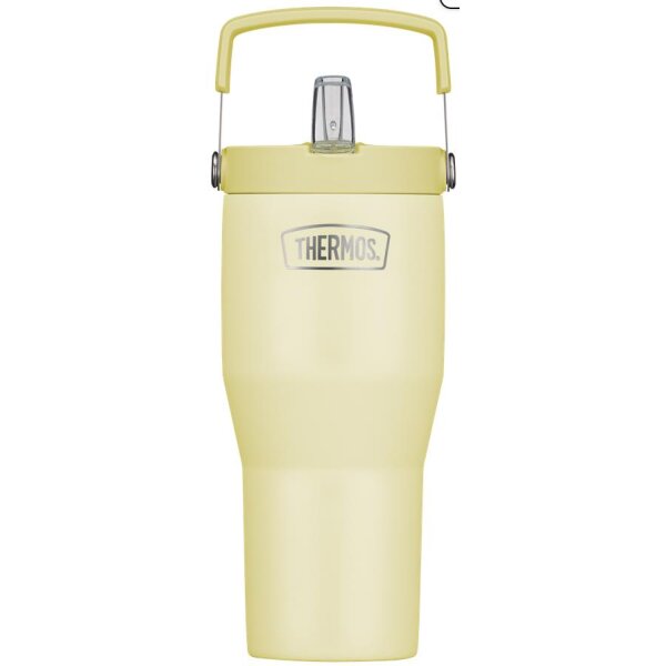 THERMOS Gobelet isotherme RS Flip Straw, 0,85 l, vanille