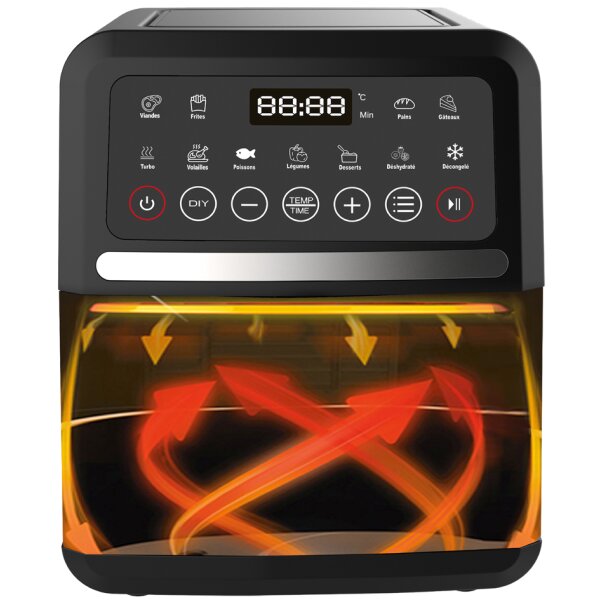 Little balance Friteuse à air chaud Crousty Light 5, noir