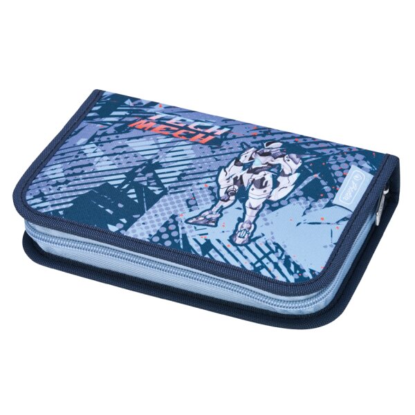 herlitz Étui scolaire Tech Mech, 31 pièces