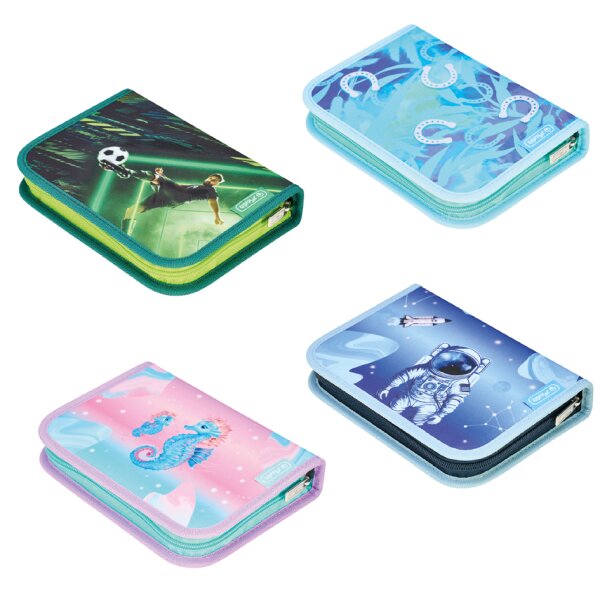 herlitz Étui scolaire Girls/Boys Mix II, 19 pièces