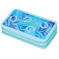 herlitz Étui scolaire double Lucky Horse, 23 pièces