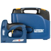 Rapid Elektro-Tacker ESN530, blau, im Koffer