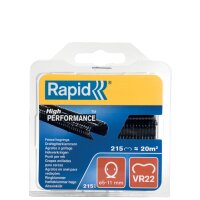 Rapid Zaun-Ringklammern VR22, Kunststoffüberzug,...