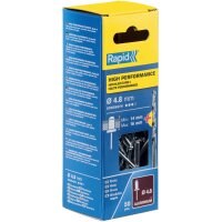 Rapid Blindniete Universal, 4,8 x 20 mm, aus Aluminium