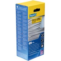 Rapid Klebepatrone PVC & Kabel, 12 mm Durchmesser, lang