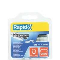 Rapid Zaun-Ringklammern VR22, galvanisiert, Blister
