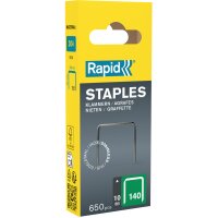 Rapid Agrafe fil plat no. 140, 10 mm, grand paquet
