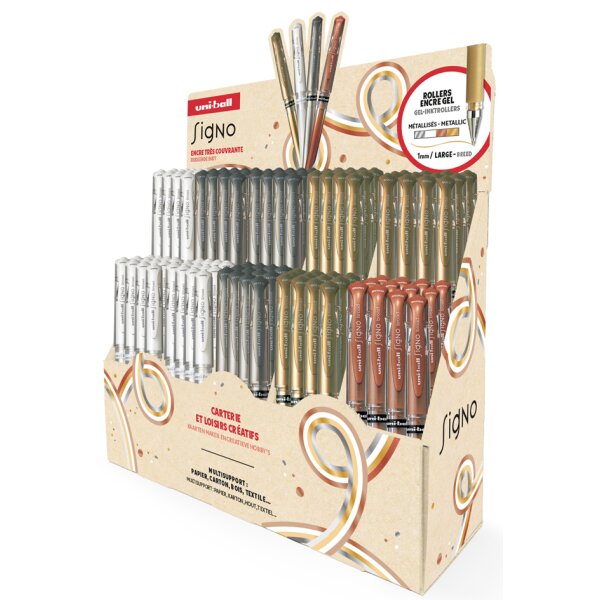 uni-ball Gelschreiber SIGNO broad, 120er Display
