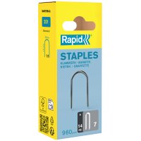 Rapid Kabelklammern Typ 7, 14 mm, galvanisiert