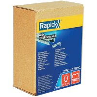 Rapid Zaun-Ringklammern VR22, Kunststoffüberzug, schwarz