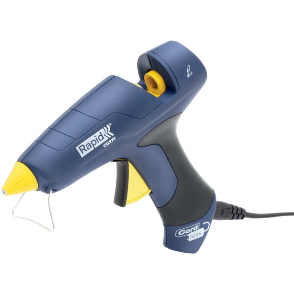 Rapid Heissklebepistole CG270, abnehmbares Kabel, blau