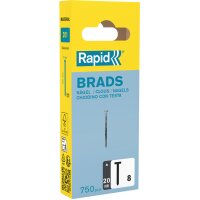 Rapid Nägel Typ 8, 20 mm, galvanisiert, Kleinpackung