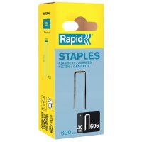 Rapid Agrafe à dos étroit no. 606, 30 mm,...
