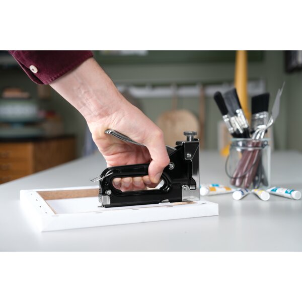 Rapid Agrafeuse Compacta, noir/argent