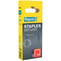 Rapid Agrafe fil fin no. 53, 12 mm, petit paquet